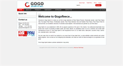 Desktop Screenshot of gogofleece.com